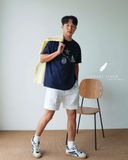  Oasi Tee - Xanh Navy Sao Biển 