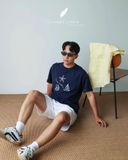  Oasi Tee - Xanh Navy Sao Biển 