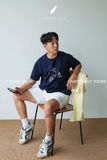  Oasi Tee - Xanh Navy Sao Biển 