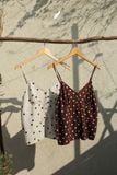  Roselle Camisole - Nâu chấm bi 