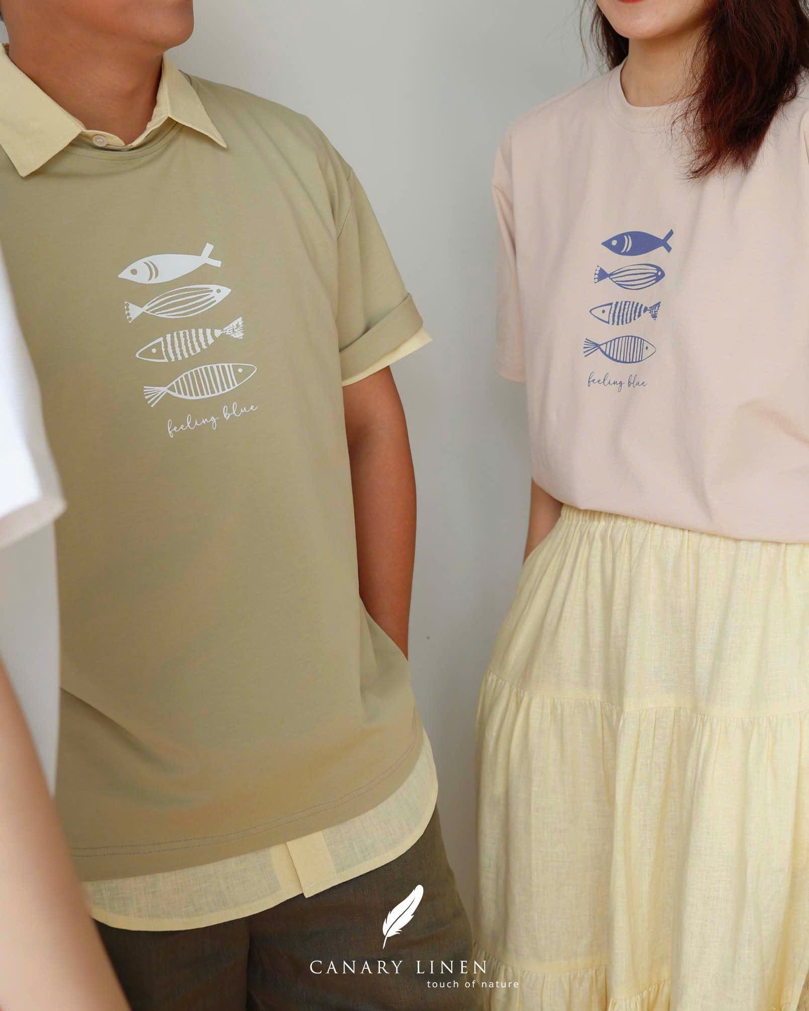  Oasi Tee - Be Hồng Cá 
