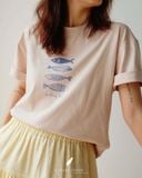  Oasi Tee - Be Hồng Cá 