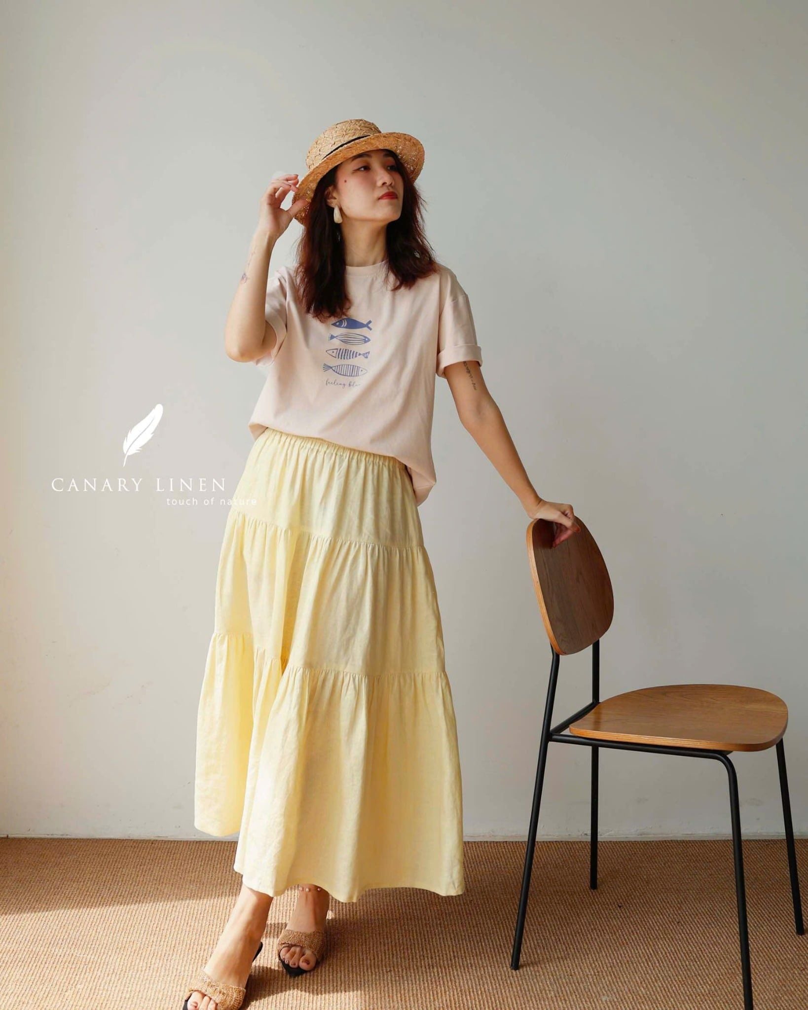  Oasi Tee - Be Hồng Cá 