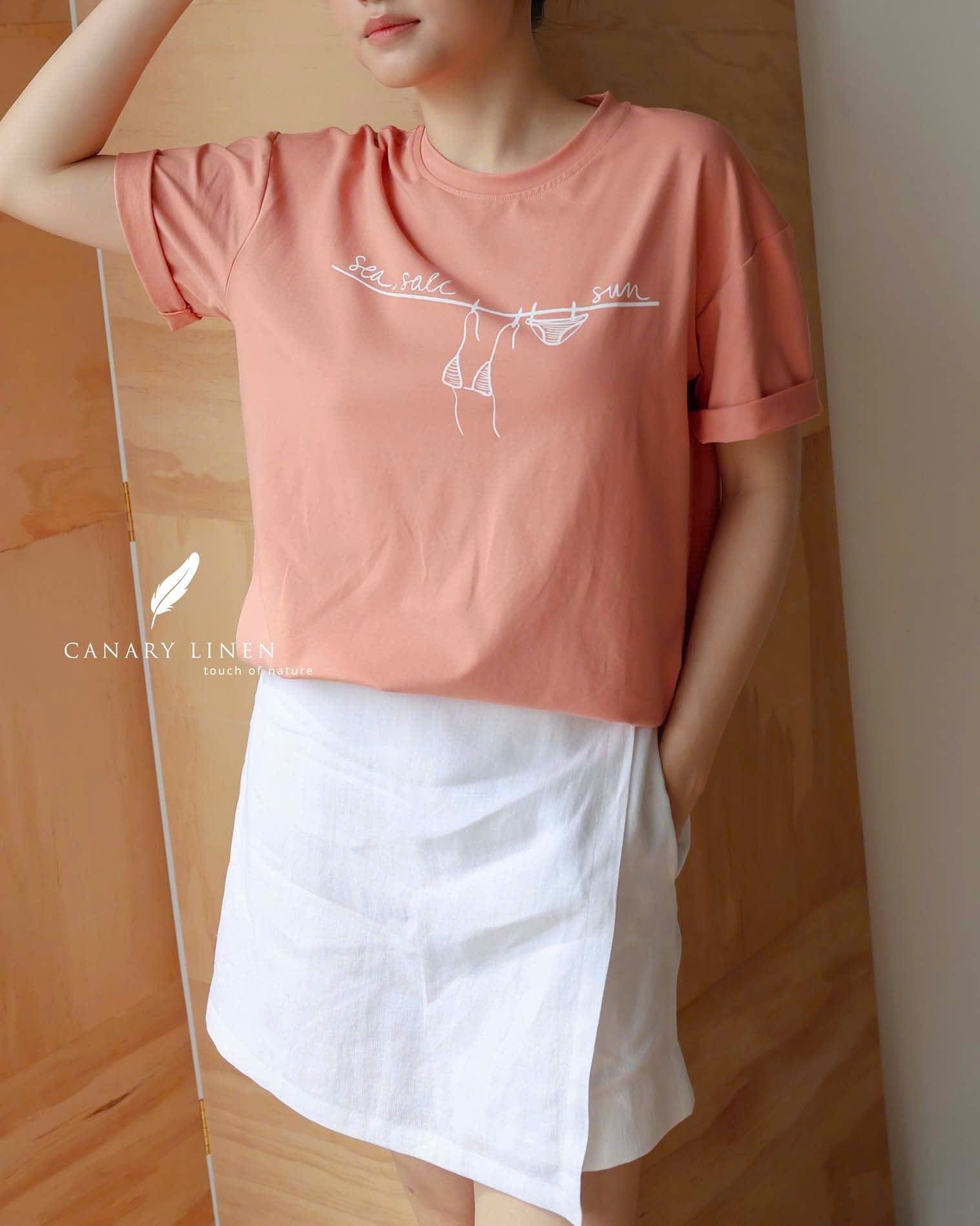 Wrap Skort - Trắng 
