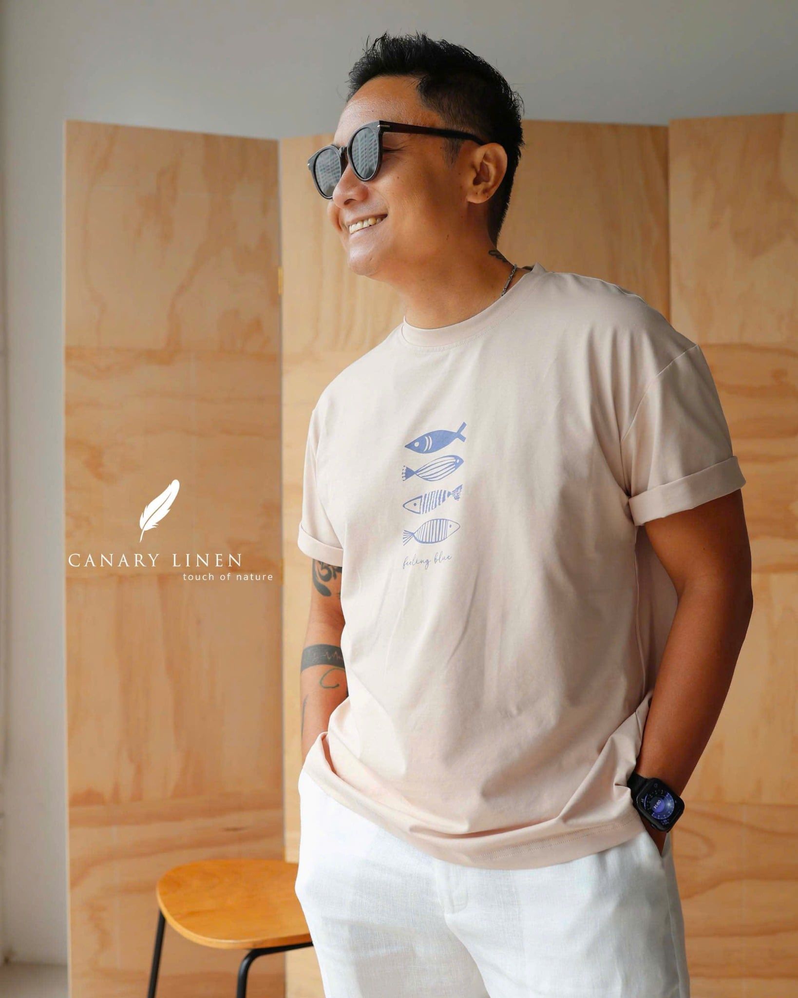  Oasi Tee - Be Hồng Cá 
