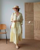  Backline Shirt - Vàng Pastel 