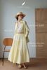  Tiered Maxi Skirt - Vàng Pastel 