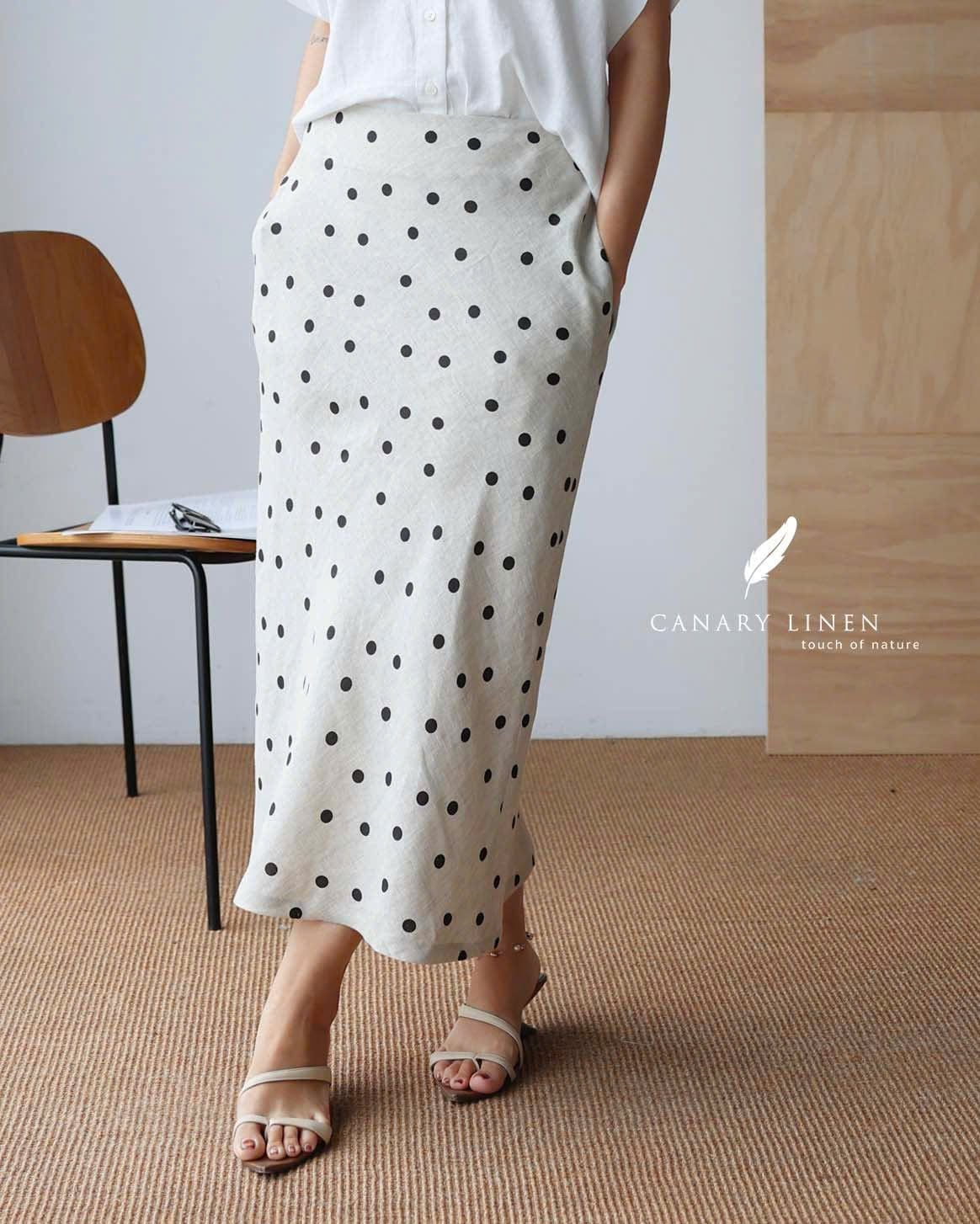  Mie Skirt - Chấm bi 