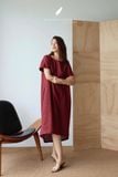  Sora Dress - Đỏ mận 