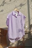 Gathie Shirt - Sọc Tím 