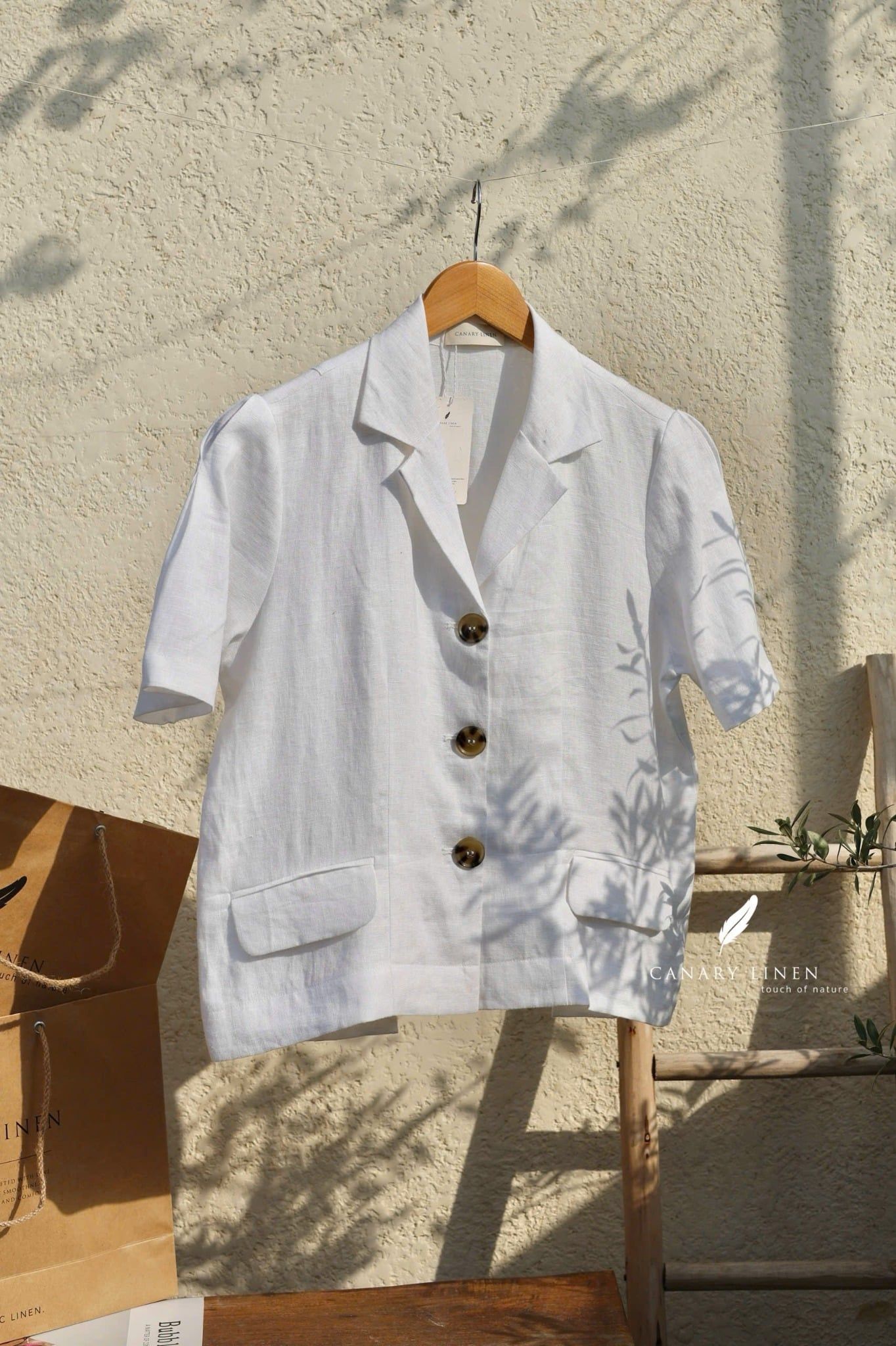  Sono Blazer - Trắng 