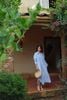  Shera Dress - Sọc xanh 