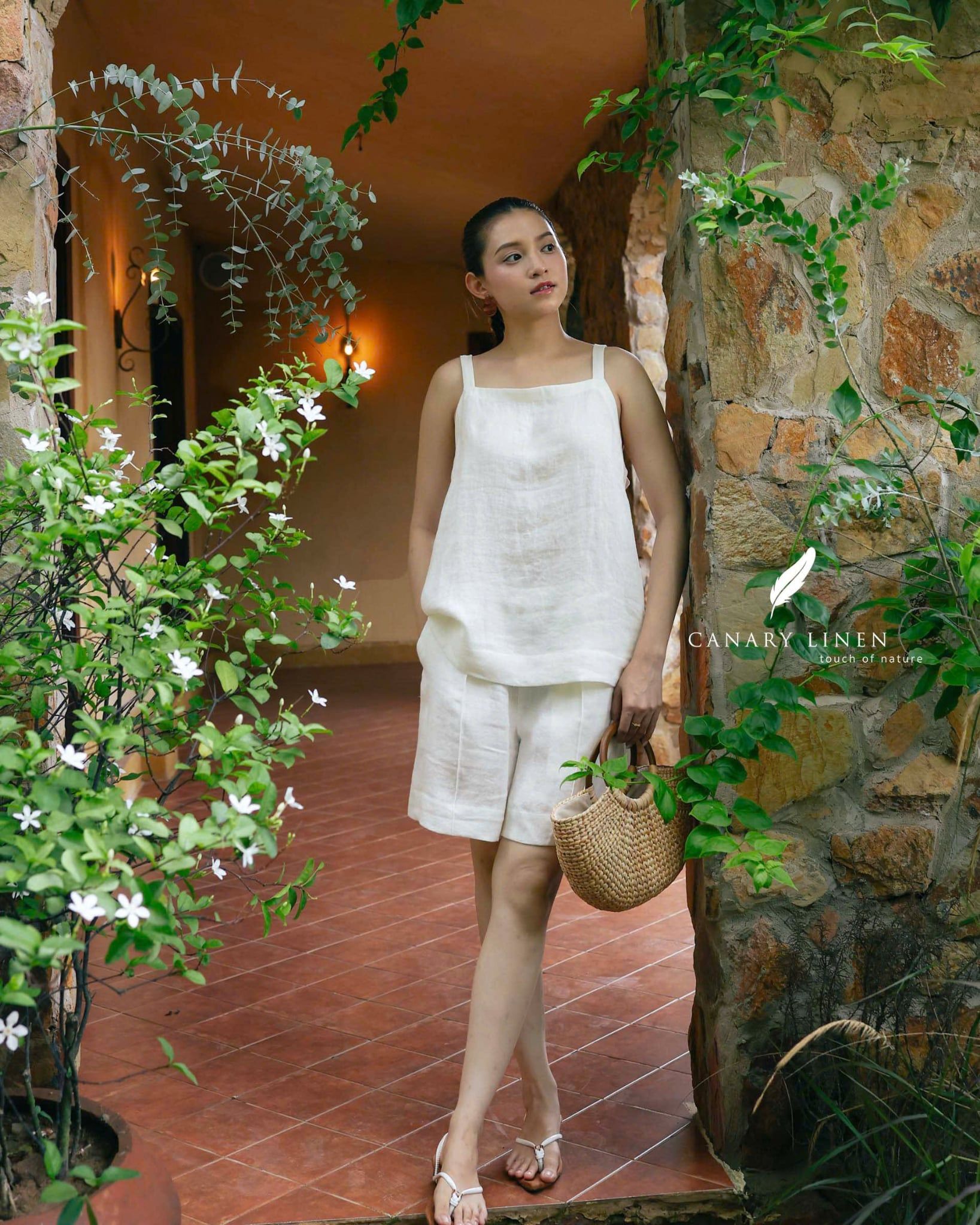  Bare Camisole - Trắng 