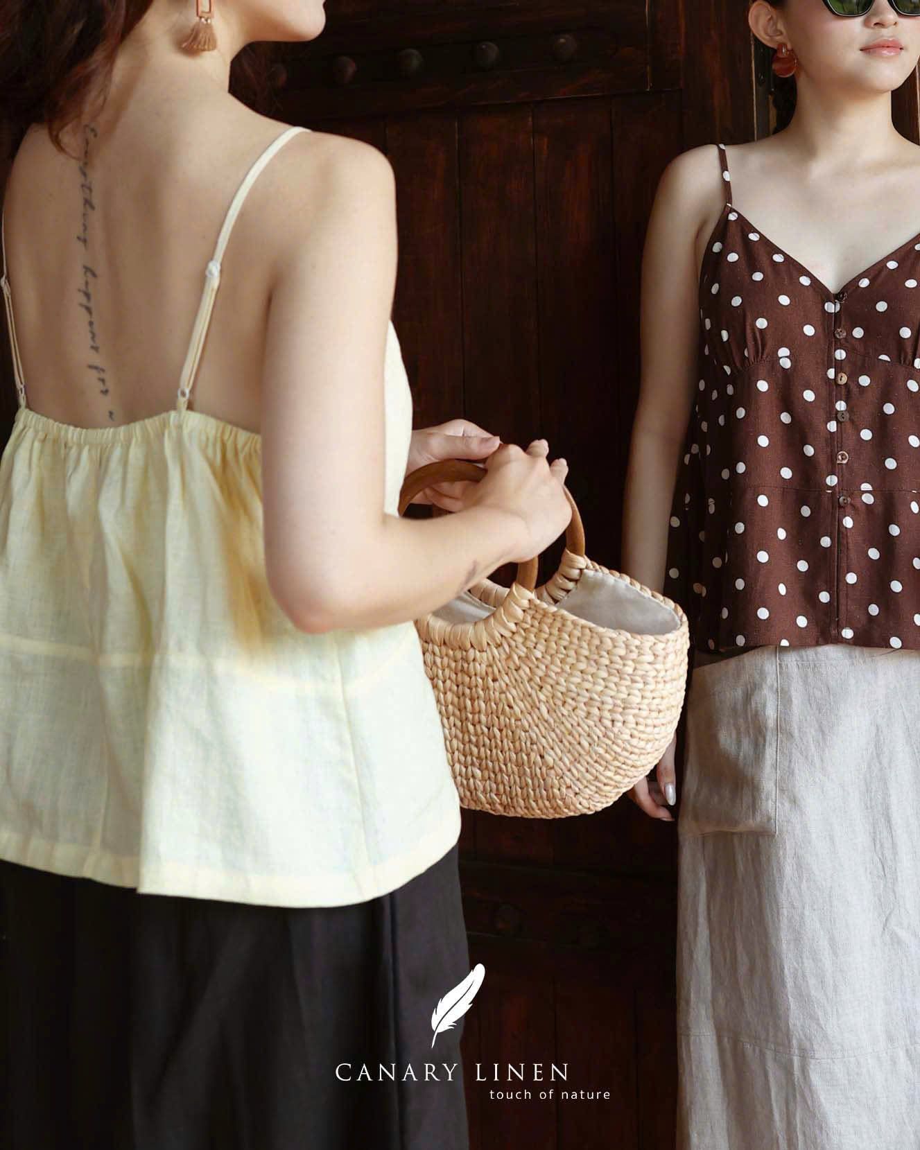 Roselle Camisole - Vàng Pastel 