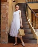  Rale Dress - Trắng chấm bi 