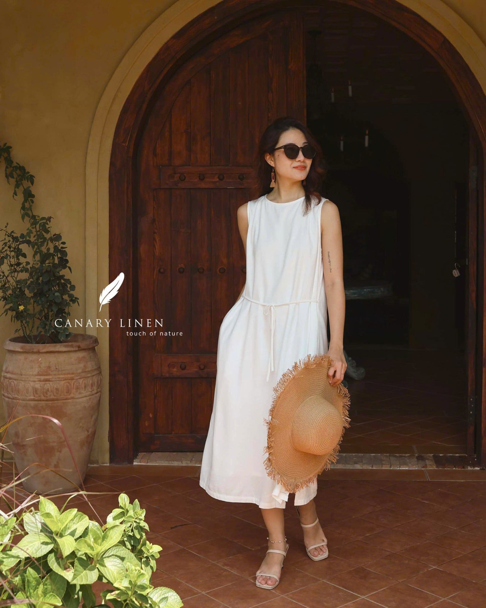  Rale Dress - Trắng 