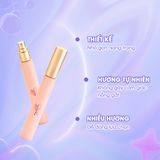  Combo "Beauty On The Go" [Má hồng thạch + Nước hoa xịt 10ml + Son bóng ver 2.0] 
