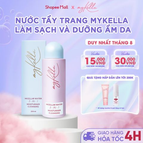Nước Tẩy Trang myKella Làm Sạch Hoàn Hảo Lớp Trang Điểm, Dưỡng Da Khỏe Mạnh - 210ml