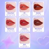  [DEAL SỐC CUỐI THÁNG] Son Kem Lì myKella Mịn Mượt, Dưỡng Môi Mềm Mịn - KISSABLE MATTE LIP CREAM 5ml 