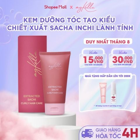 Kem Dưỡng Tóc myKella Tạo Kiểu Tóc Xoăn Chiết Xuất Sacha Inchi 150ml
