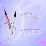  Bút kẻ eyeliner myKella bút kẻ viền mắt siêu mỏng, lâu trôi dễ dàng điều chỉnh - 2 loại 