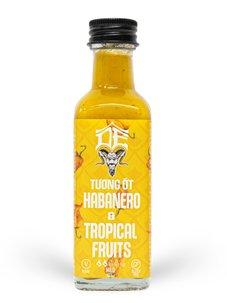  Tương Ớt Ít Cay Habanero & Tropical Fruits 