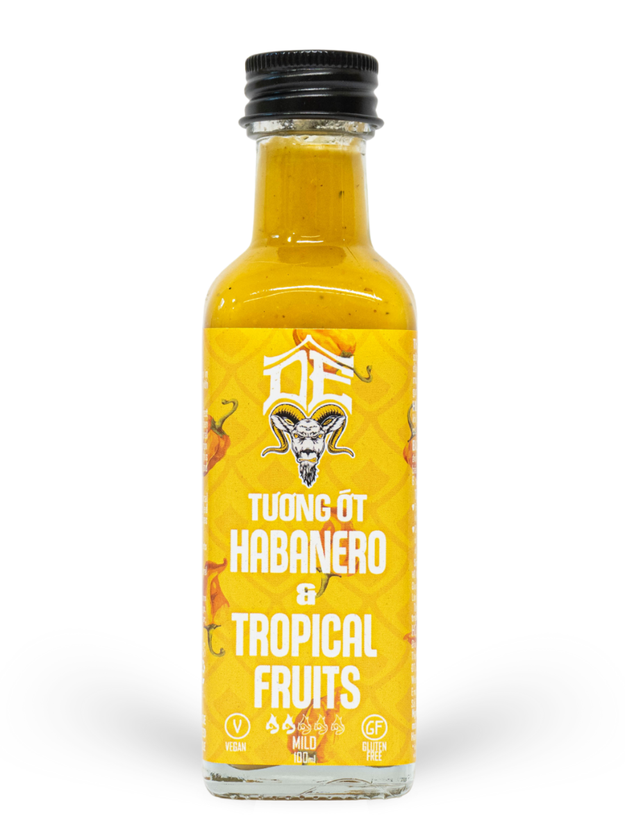  Tương Ớt Ít Cay Habanero & Tropical Fruits 
