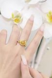  Bộ Trang Sức Thiết Kế Ngọc Phỉ Thúy Kết Hợp Đá Thạch Anh Tóc Vàng Không Kén Mệnh (GIÁ LIÊN HỆ) 