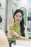  Bộ Trang Sức Thiết Kế Ngọc Phỉ Thúy Kết Hợp Đá Thạch Anh Tóc Vàng Không Kén Mệnh (GIÁ LIÊN HỆ) 