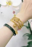  Bộ Trang Sức Thiết Kế Ngọc Phỉ Thúy Kết Hợp Đá Thạch Anh Tóc Vàng Không Kén Mệnh (GIÁ LIÊN HỆ) 