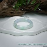  Vòng Khối Ngọc Phỉ Thúy Xuân Băng Khai Vận Cao Cấp Bản Hẹ 12 x 8 x 56.6 (Không Kén Mệnh) 2544347 