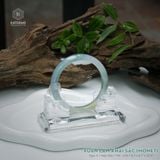  Vòng Khối Ngọc Phỉ Thúy Xuân Lam Khai Sắc Cao Cấp Bản Hẹ 9.3 x 6.7 x 52.9 (Không Kén Mệnh) 2543737 