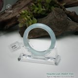  Vòng Khối Ngọc Phỉ Thúy Thanh Lục Phớt Lý Cay Cao Cấp Bản Hẹ KT: 12.3 x 9.3 x 58.6 (Không Kén Mệnh) 261150 