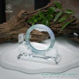  Vòng Khối Ngọc Phỉ Thúy Xuân Lam Khai Sắc Cao Cấp Bản Hẹ 11.2 x 7.8 x 52.8 (Không Kén Mệnh) 2543735 