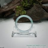  Vòng Khối Ngọc Phỉ Thúy Thanh Lục Phớt Lý Cay Cao Cấp Bản Hẹ KT: 11.9 x 7.1 x 54.5 (Không Kén Mệnh) 261153 