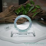  Vòng Khối Ngọc Phỉ Thúy Xuân Lam Khai Sắc Cao Cấp Bản Hẹ 11.6 x 7.9 x 52.8 (Không Kén Mệnh) 2543734 