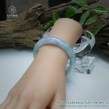  Vòng Khối Ngọc Phỉ Thúy Xuân Lam Khai Sắc Cao Cấp Bản Hẹ 11.2 x 7.8 x 52.8 (Không Kén Mệnh) 2543735 