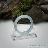  Vòng Khối Ngọc Phỉ Thúy Thanh Lục Phớt Lý Cay Cao Cấp Bản Hẹ KT: 12.3 x 9.3 x 58.6 (Không Kén Mệnh) 261150 