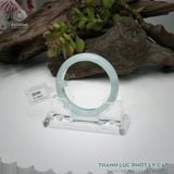  Vòng Khối Ngọc Phỉ Thúy Thanh Lục Phớt Lý Cay Cao Cấp Bản Hẹ KT: 12.3 x 7.8 x 57 (Không Kén Mệnh) 261149 