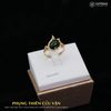  Nhẫn Vàng Phụng Thiên Cửu Vận Ngọc Bích Canada (Không Kén Mệnh) Độc Quyền Katgems 