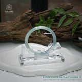  Vòng Khối Ngọc Phỉ Thúy Xuân Lam Khai Sắc Cao Cấp Bản Oval 7.7 x 6.6 x 49.8 x 55.2 (Không Kén Mệnh) 2543740 