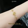  Lắc Vàng Phụng Thiên Cửu Vận Thạch Anh Tóc Vàng ( Kim, Thổ ) Độc Quyền Katgems 