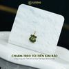  Charm Treo Túi Tiền Kim Bảo Vàng Trang Sức Thiết Kế Mặt Ngọc Bích Canada (Không Kén Mệnh) 