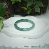  Vòng Khối Ngọc Phỉ Thúy Băng Thanh Lam Thủy Cao Cấp Bản Đũa KT: 8.3 x 8.8 x 54.7 (Không Kén Mệnh) 9261509 