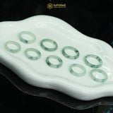  Nhẫn Ngọc Khối Phỉ Thúy Hoa Bay Chất Băng Ni Từ 15mm Đến 18mm (Không Kén Mệnh) 