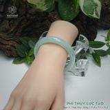  Vòng Khối Ngọc Phỉ Thúy Lục Táo Cao Cấp Bản Hẹ KT: 11.4 x 7.5 x 53.2 (Không Kén Mệnh) DJL G26.452 