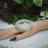  Vòng Khối Ngọc Phỉ Thúy Lục Táo Cao Cấp Bản Hẹ KT: 11.4 x 7.5 x 53.2 (Không Kén Mệnh) DJL G26.452 