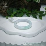  Vòng Khối Ngọc Phỉ Thúy Bạch Ngọc Phớt Xanh Cao Cấp Bản Hẹ KT: 11.9 x 7.6 x 53.6 (Không Kén Mệnh) 9261793 