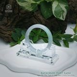  Vòng Khối Ngọc Phỉ Thúy Bạch Ngọc Phớt Xanh Cao Cấp Bản Hẹ KT: 11.9 x 7.6 x 53.6 (Không Kén Mệnh) 9261793 