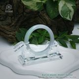  Vòng Khối Ngọc Phỉ Thúy Bạch Ngọc Phớt Xanh Cao Cấp Bản Hẹ KT: 11.9 x 7.6 x 53.6 (Không Kén Mệnh) 9261793 